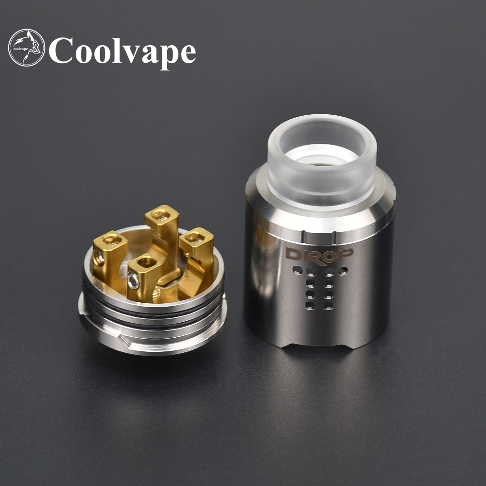 Wolfcoolvape Drop RDA 24mm vap - Rda Atomizer Deck ulasan dan harga