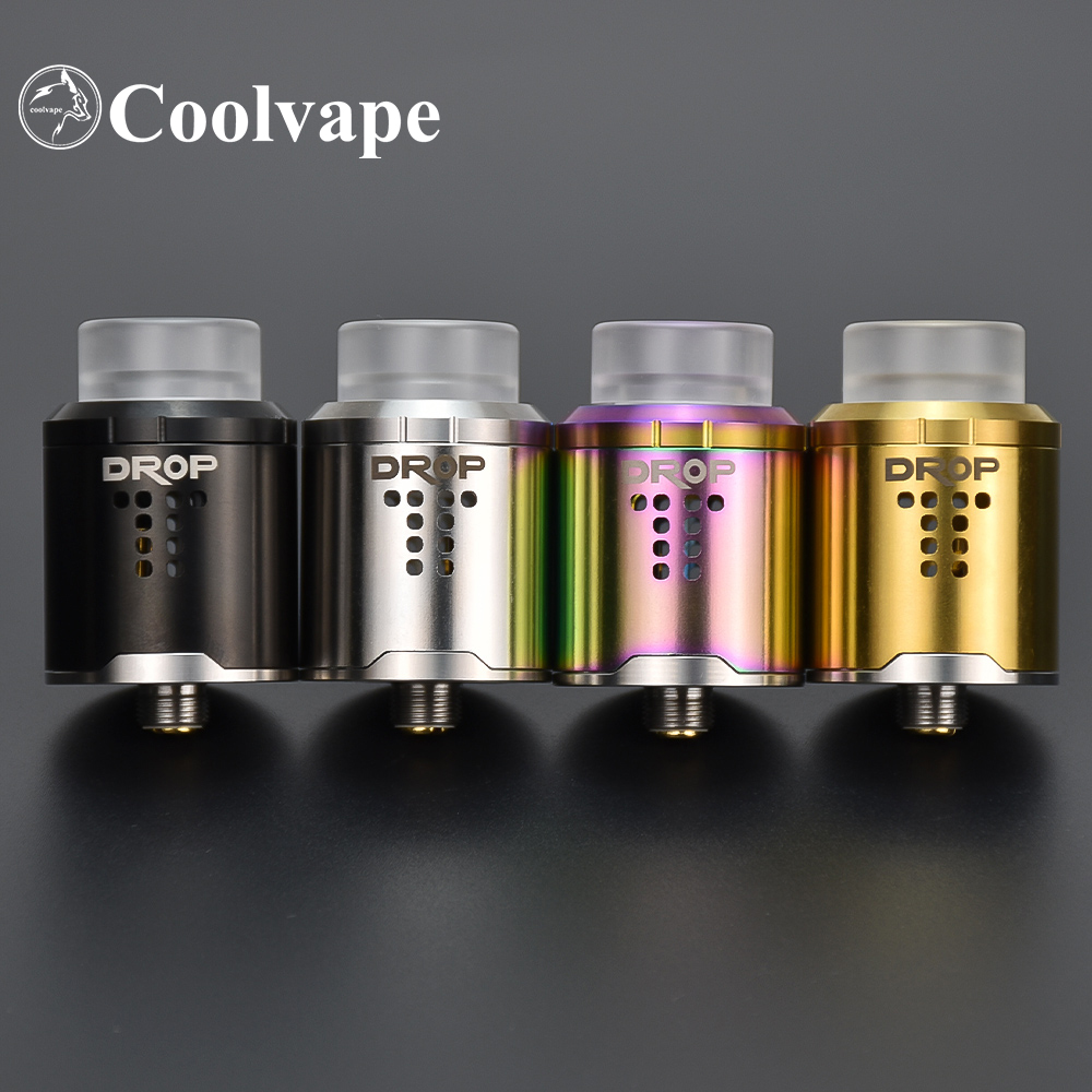 Wolfcoolvape Drop RDA 24mm vap - Rda Atomizer Deck ulasan dan harga
