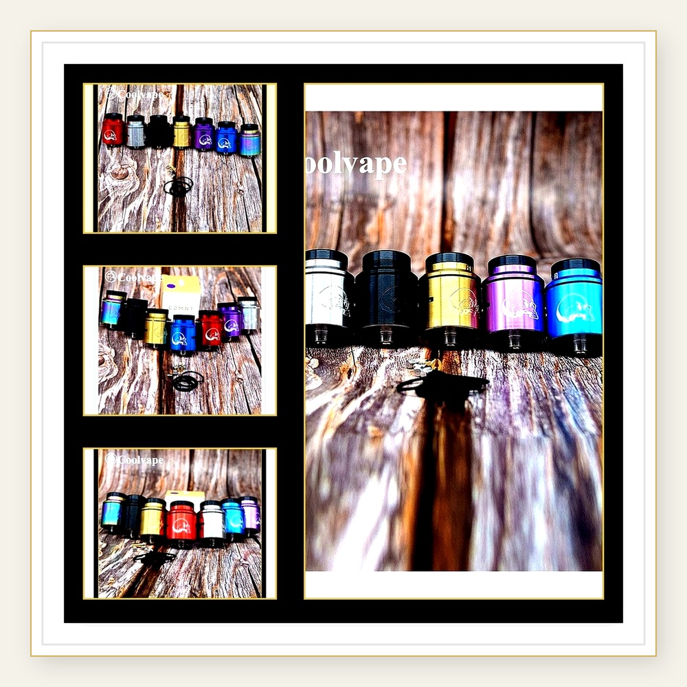 WOLFCOOL C2MNT RDA Vape Atomiz - Accessories For Vaping ulasan dan harga