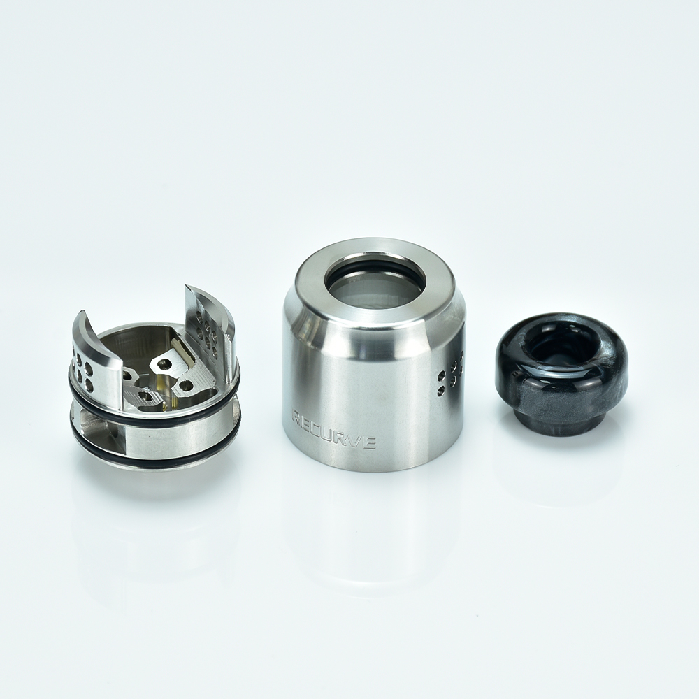 Recurve RDA 24mm rebuildable V - Rda Atomizer Deck ulasan dan harga