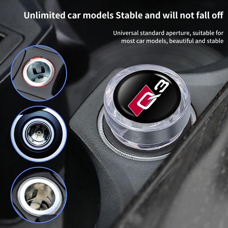 For Audi Car Cigarette Lighter - Vape Decoration ulasan dan harga