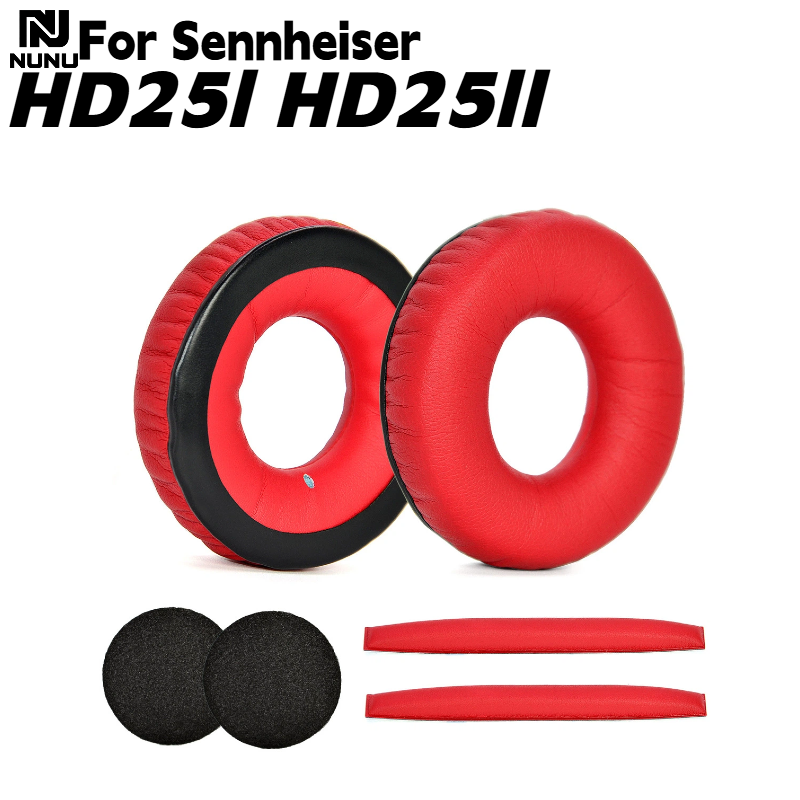 Replacement Red protein leathe - Sennheiser Headphone Hd 25 ulasan dan harga