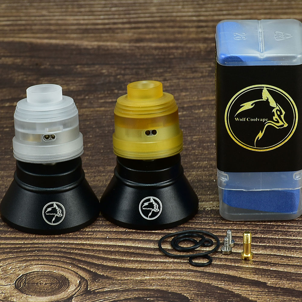Wolfcoolvape Hussar V2 RDA Tan - Rda Atomizer Deck ulasan dan harga