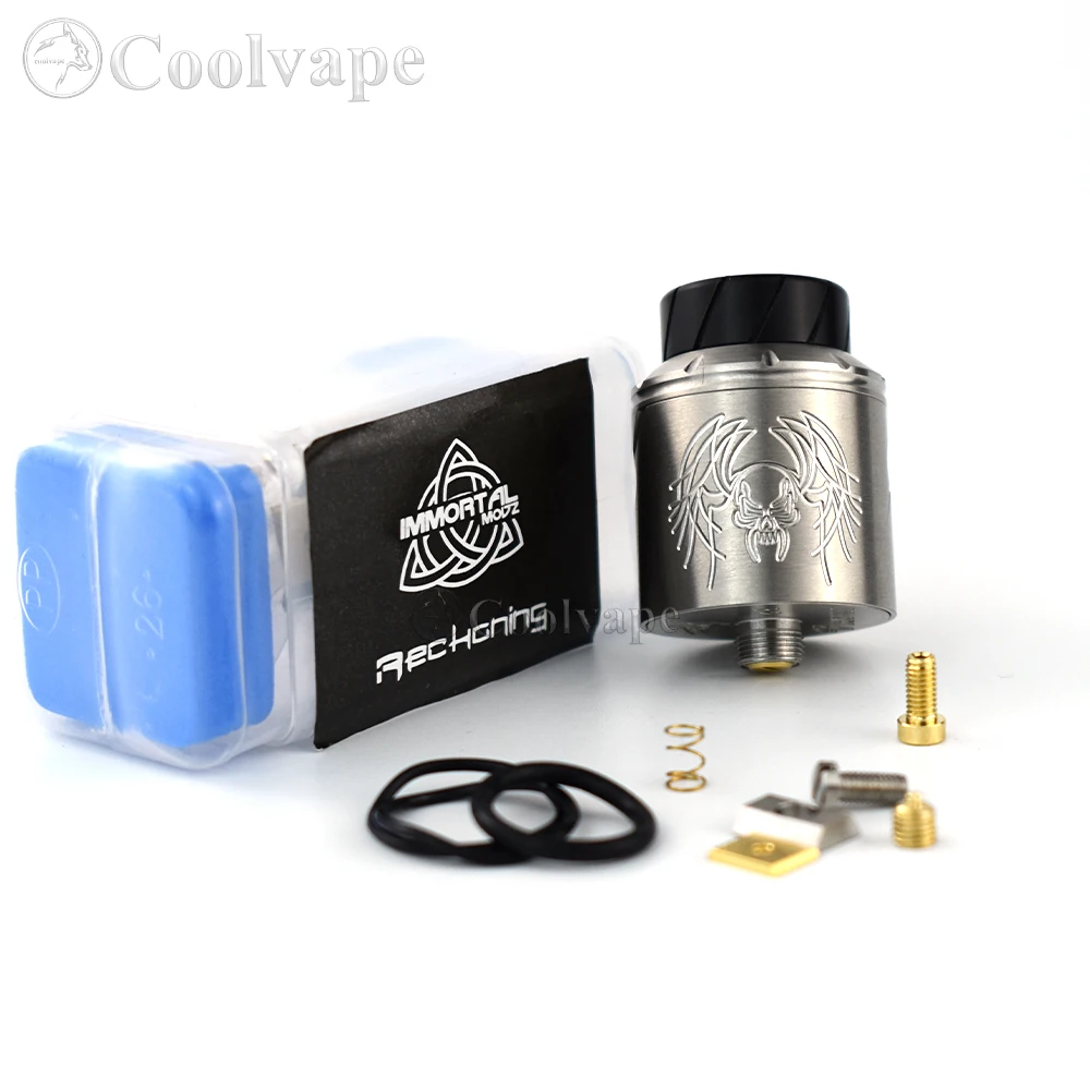 Wolfcoolvape Reckoning RDA Ato - Rda Atomizer Deck ulasan dan harga